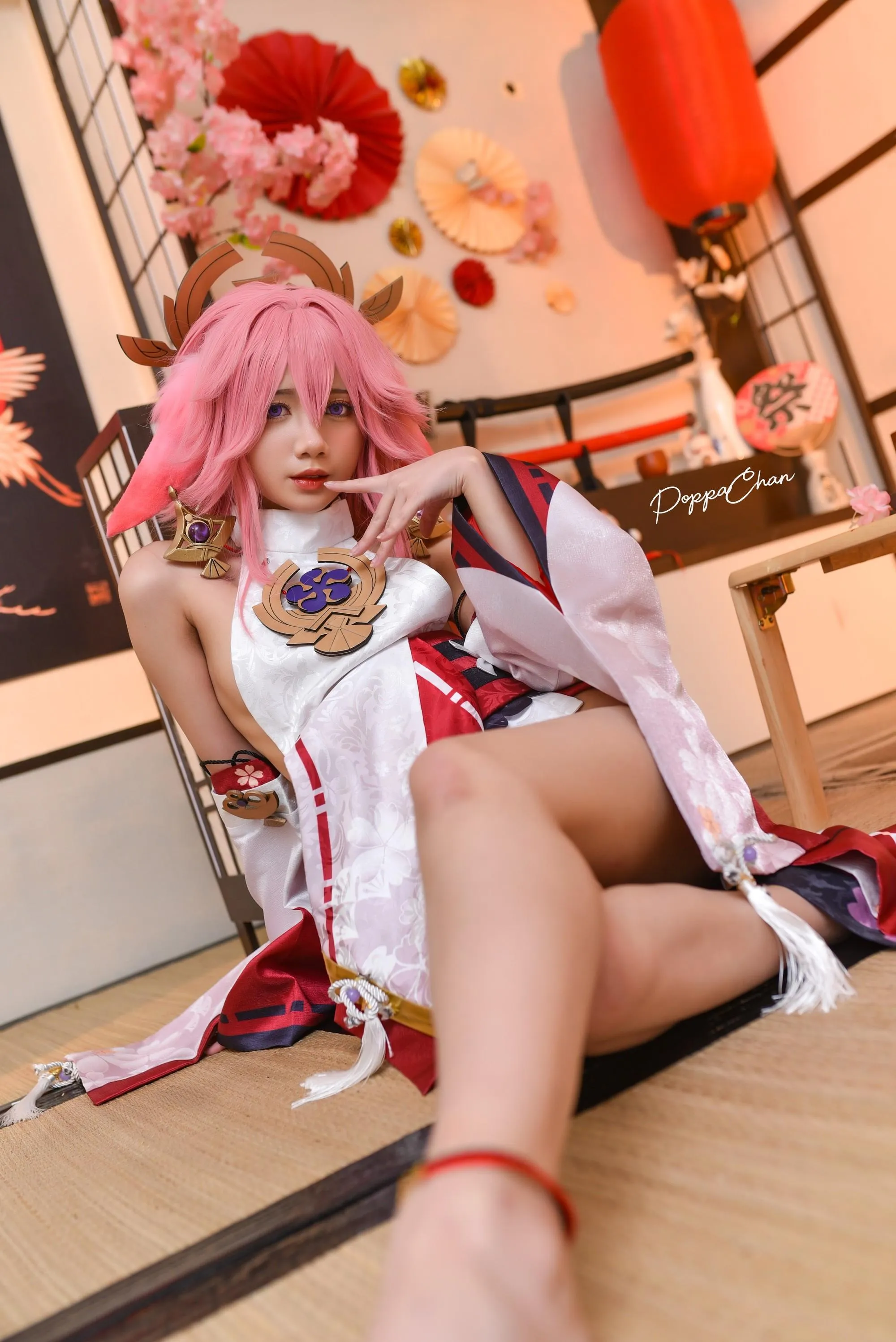 PoppaChan – NO.027 Yae Miko Genshin Impact [55P]插图6